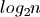 log_2{n}